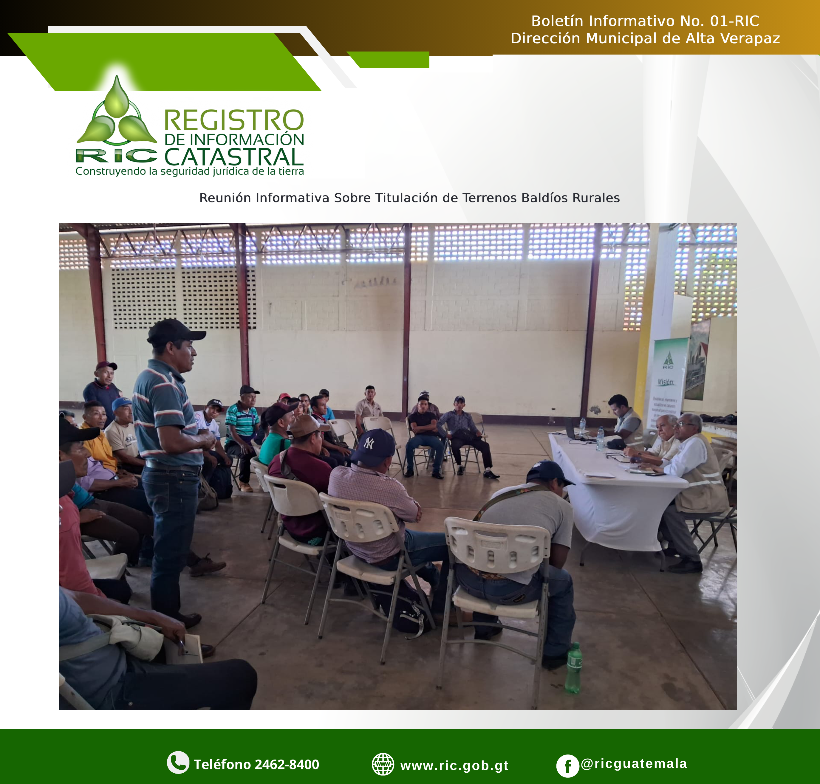 Reunión informativa sobre terrenos baldíos rurales