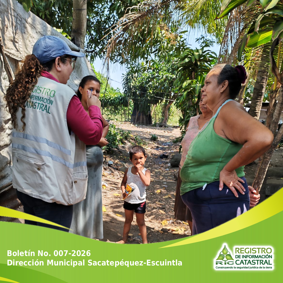 Socialización proceso de Titulación Especial y Registro a Titulares Catastrales en Aldea el Arenal y la Cabecera del Municipio de La Democracia, Escuintla