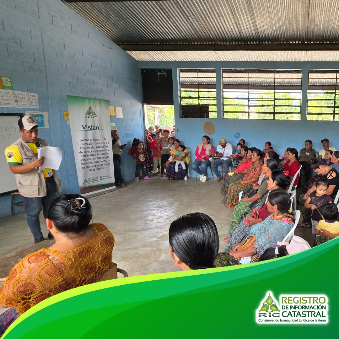 REUNIONES INFORMATIVAS EN EL MUNICIPIO DE SAN MIGUEL TUCURÚ, ALTA VERAPAZ