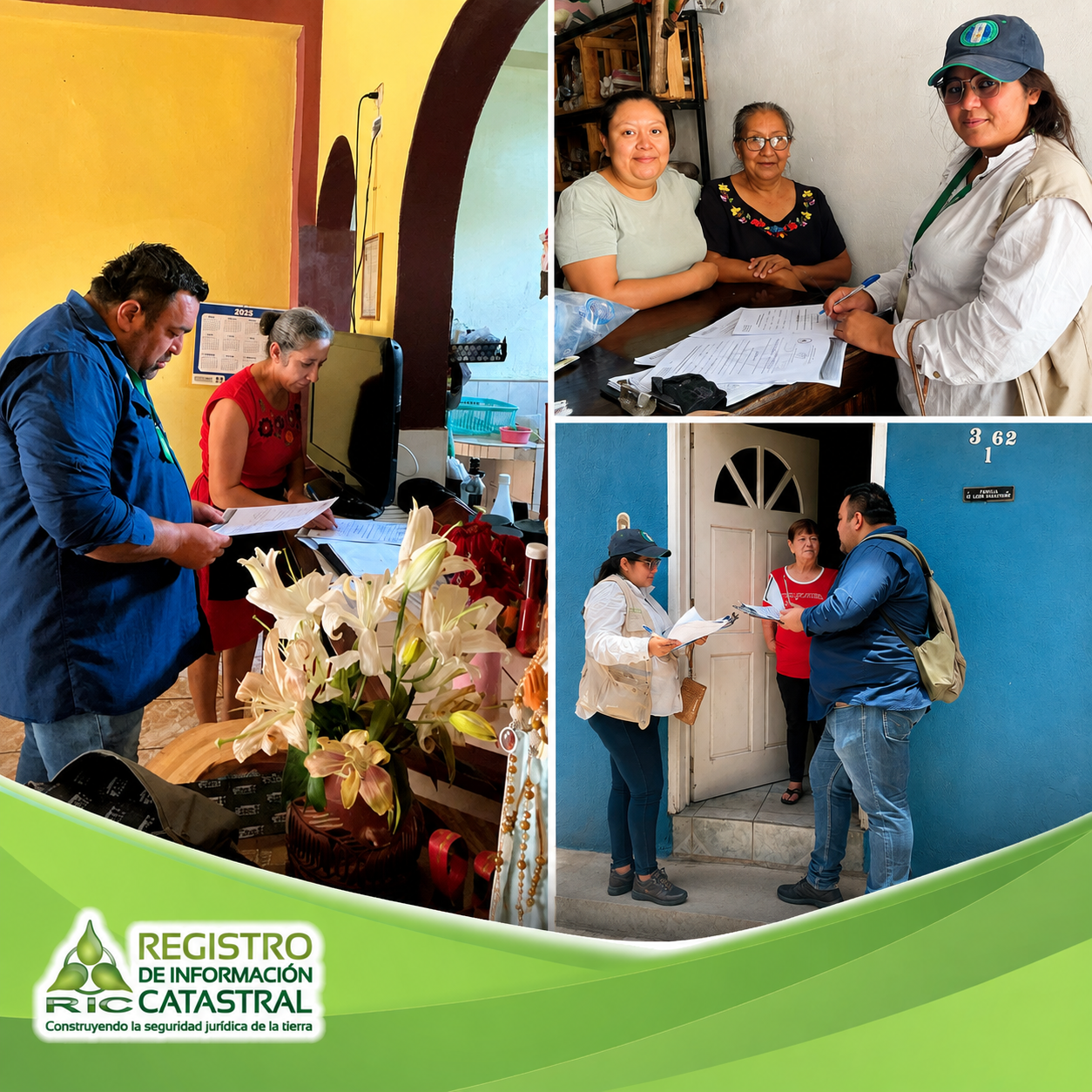 RIC entrega más de 350 notificaciones a titulares catastrales en Ipala, Chiquimula