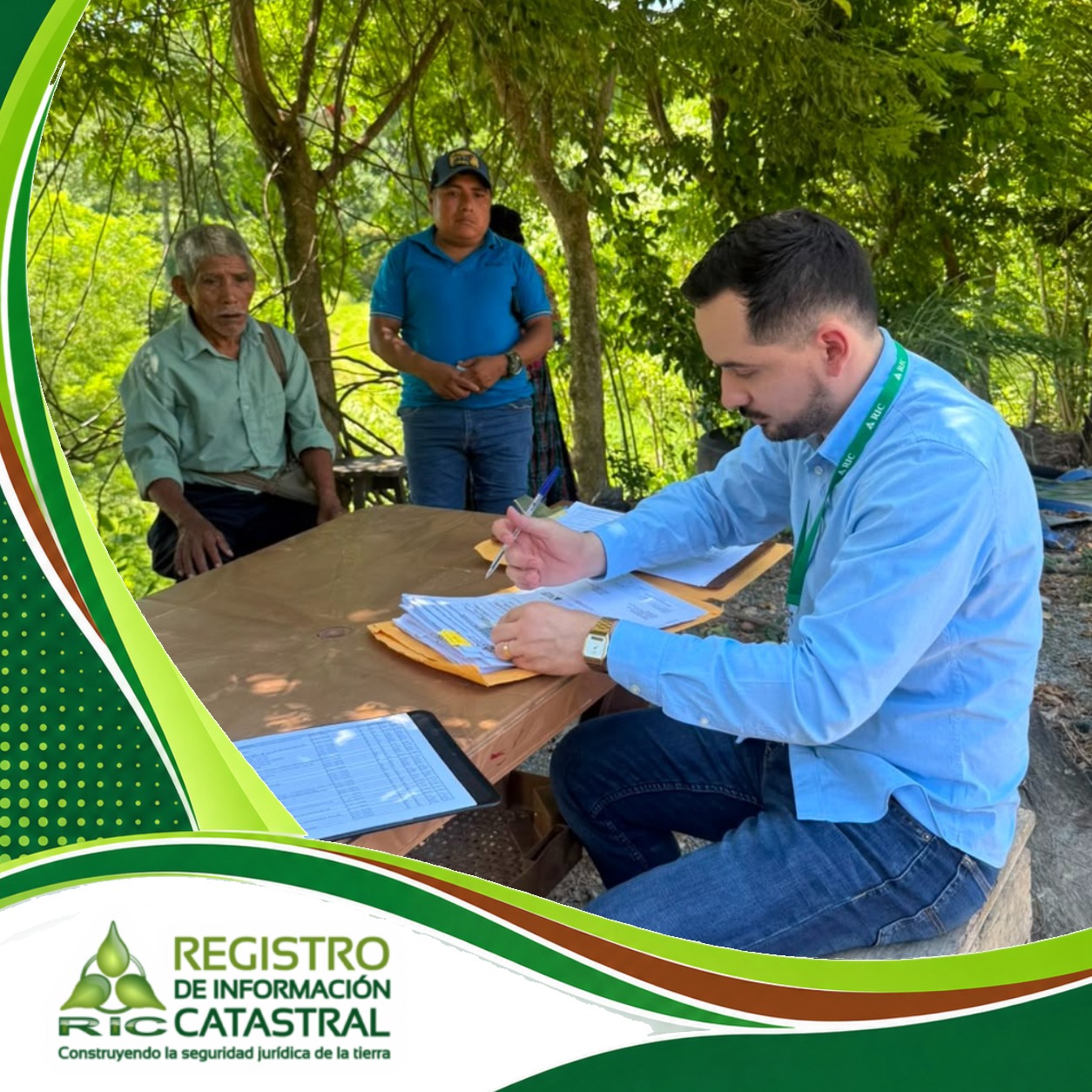 Actividades de notificación  de declaratoria de predio catastrado a través de la Unidad de Externalización de la Dirección Municipal de Alta Verapaz